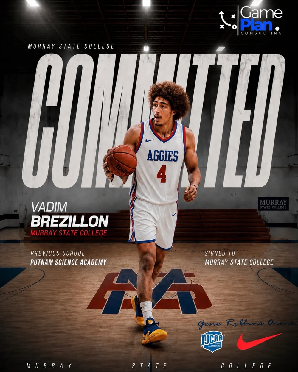 Commitment — Vadim Brezillon — Murray State College